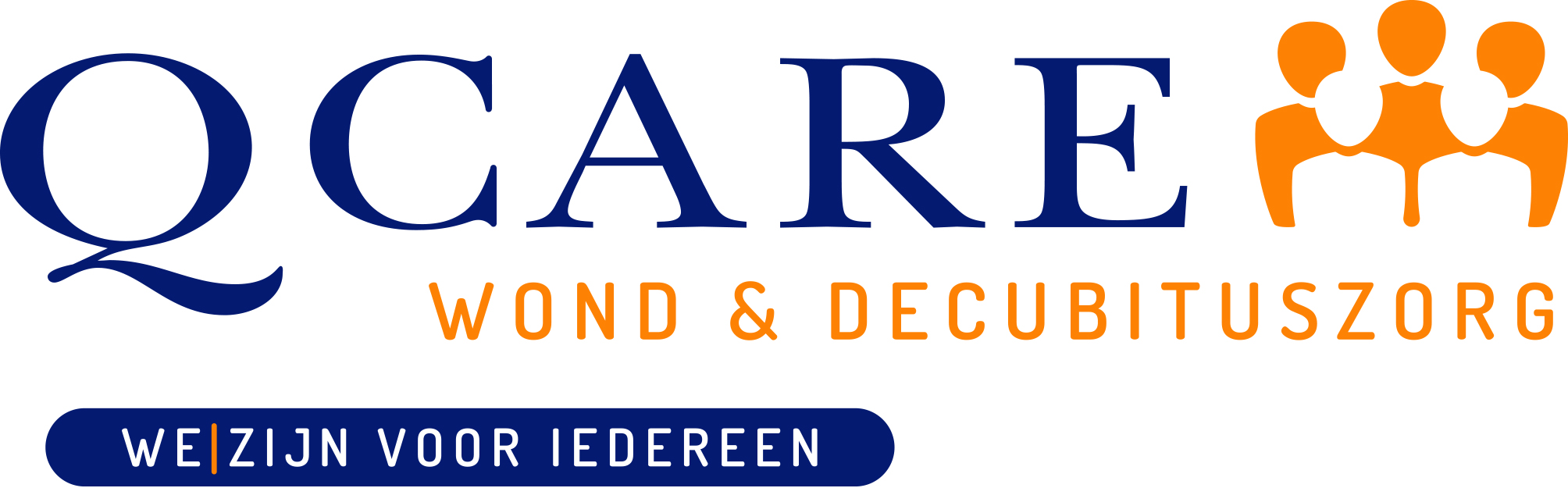 Logo herpositionering Q Care